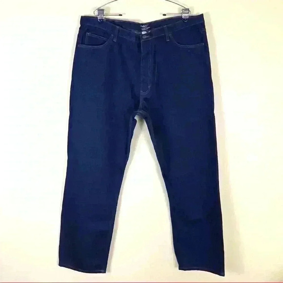 NWT Walls Flame Resistant Dark Wash Durable 100% Cotton Denim Jeans Size 44/34 - Picture 6 of 13